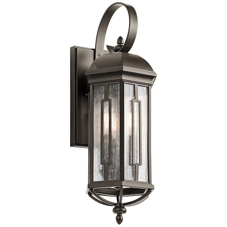 Image 1 Kichler Galemore 21 3/4 inchH Olde Bronze Outdoor Wall Light