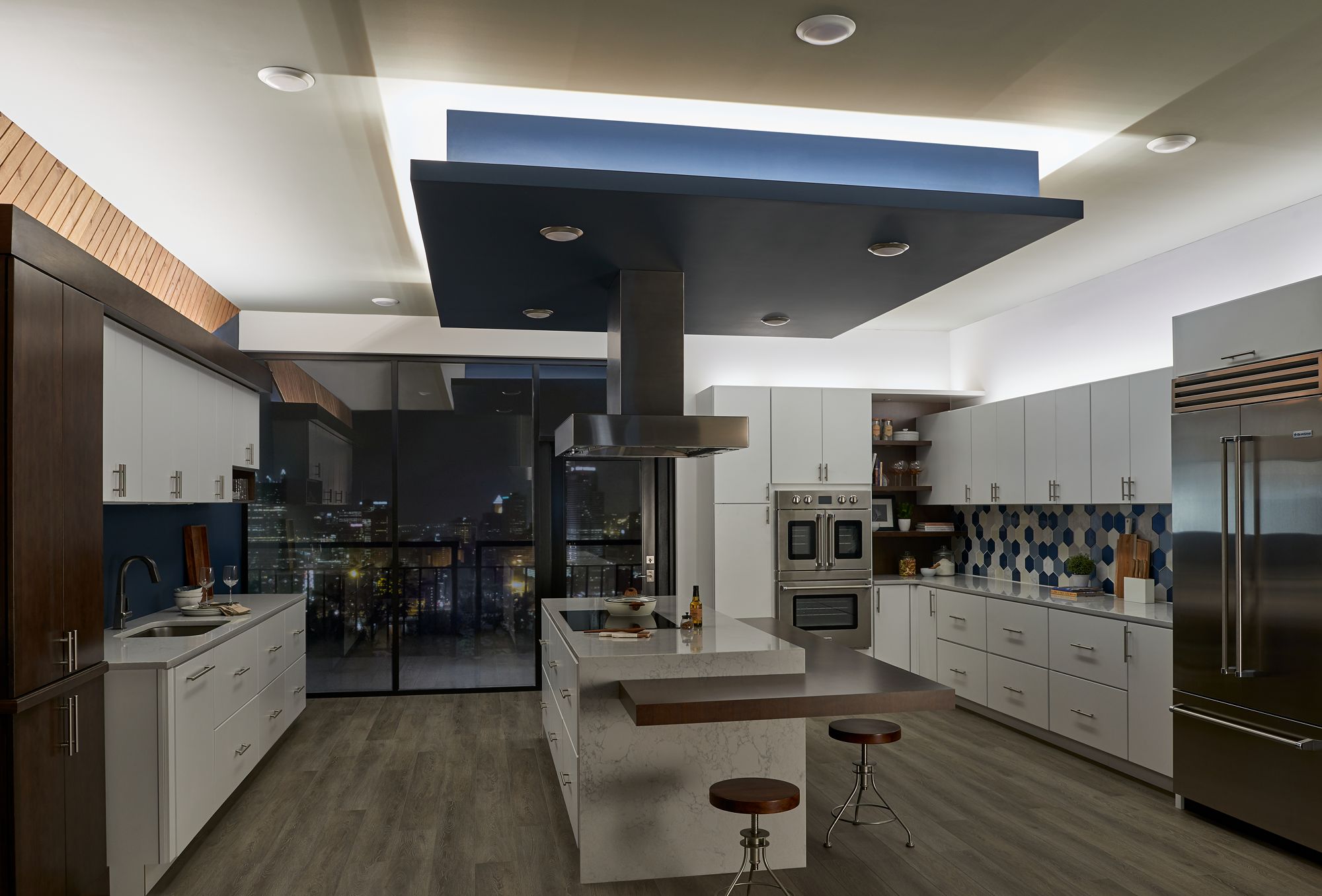 Image 2 Kichler Gen II 7 1/2" Wide White Flush Mount LED Ceiling Light 3000K more views