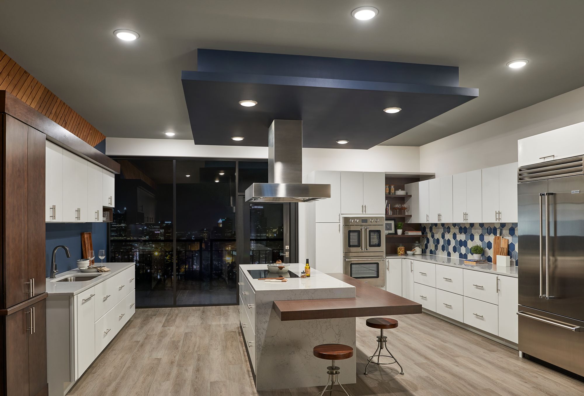 Image 3 Kichler Gen II 7 1/2" Wide White Flush Mount LED Ceiling Light 3000K more views