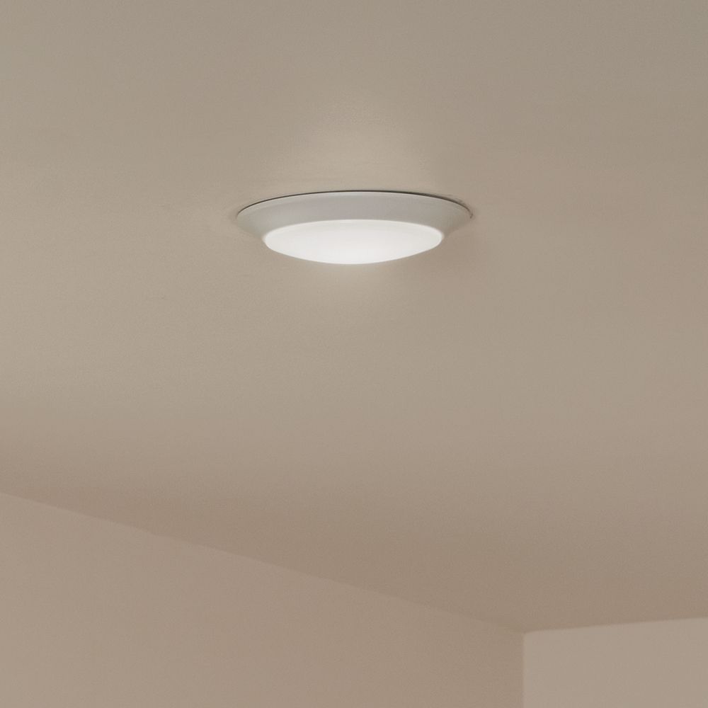 Image 7 Kichler Gen II 7 1/2" Wide White Flush Mount LED Ceiling Light 3000K more views