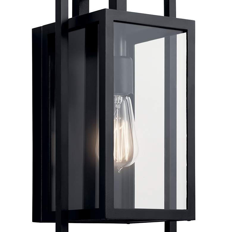 Image 3 Kichler Goson 16" High Black Outdoor Wall Light more views