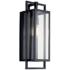 Kichler Goson 20 1/4" High Black Outdoor Wall Light