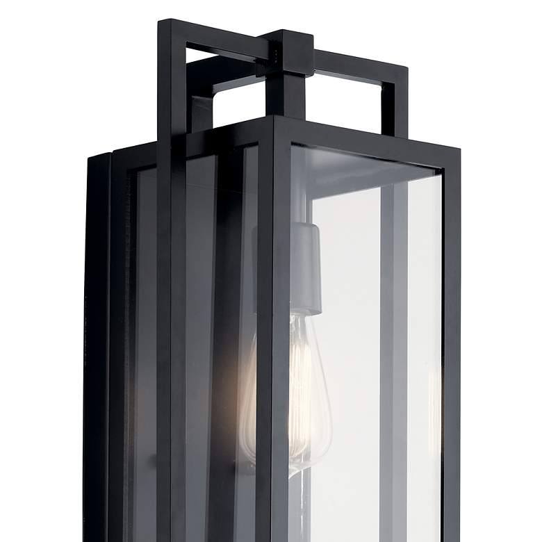 Image 4 Kichler Goson 20 1/4" High Black Outdoor Wall Light more views