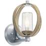 Kichler Grand Bank 10 1/4"H Antique Gray Outdoor Wall Light