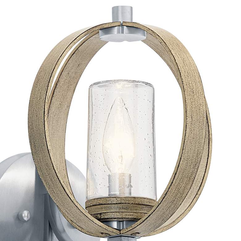 Image 3 Kichler Grand Bank 10 1/4 inchH Antique Gray Outdoor Wall Light more views