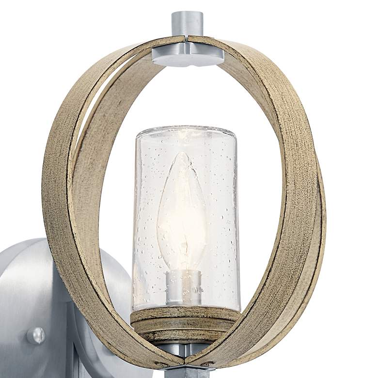 Image 3 Kichler Grand Bank 10 1/4"H Antique Gray Outdoor Wall Light more views