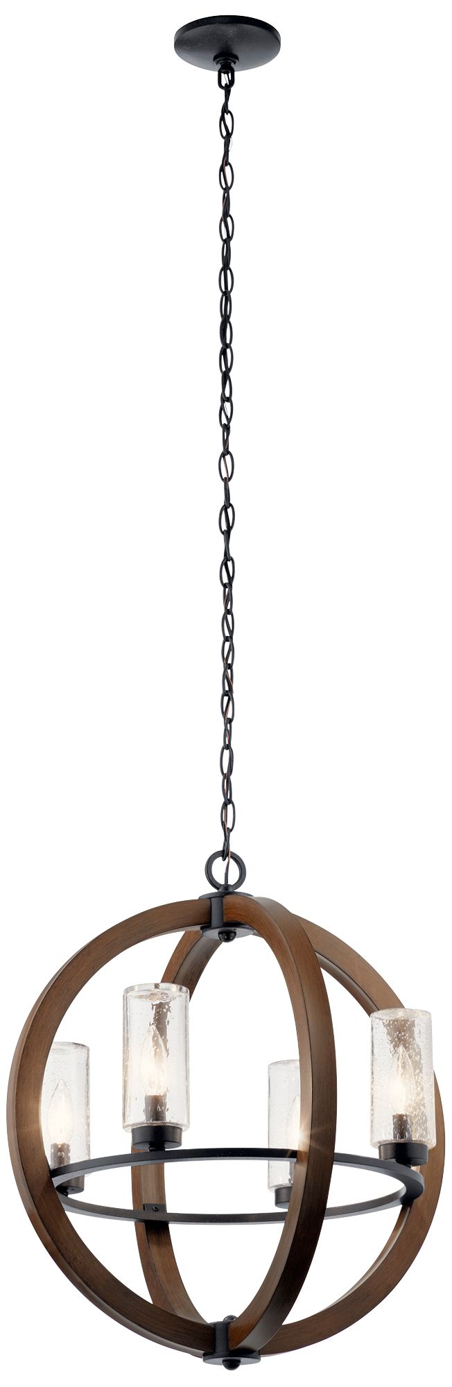 KICHLER Grand BankOutdoor Chandelier 4Lt 92P24 Lamps Plus
