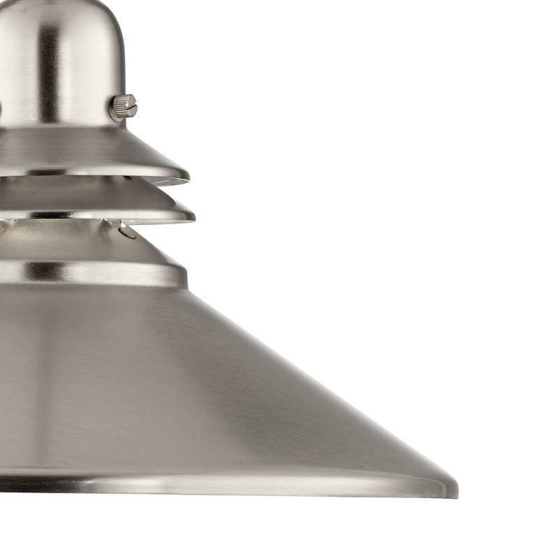 Image 3 Kichler Grenoble 11 inch Wide Brushed Nickel 1-Light Modern Mini Pendant more views