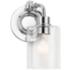 Kichler Gunnison 10" High Chrome Metal Wall Sconce