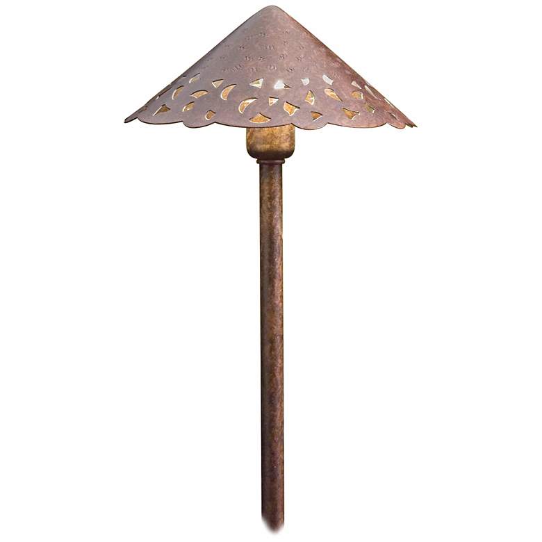 Image 1 Kichler Hammered Roof Bronze Landscape Path Light