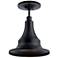 Kichler Hampshire 13 1/4" High Climates Black Outdoor Ceiling Light