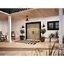 Thumbnail3 of Kichler Hampshire 15 1/4" High Climates Black Outdoor Wall Light more views