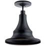 Kichler Hampshire 16" Wide Climates Black Modern Outdoor Ceiling Light