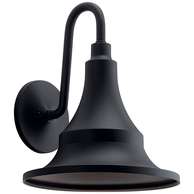 Kichler Hampshire 19 3/4 inch High Black Outdoor Wall Light