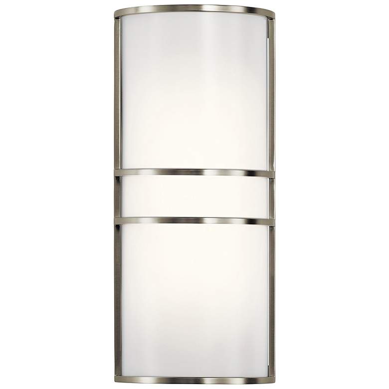 Kichler Harari 16&quot; High Brushed Nickel LED Wall Sconce