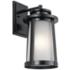 Kichler Harbor Bay 15 3/4" High Black Outdoor Wall Light
