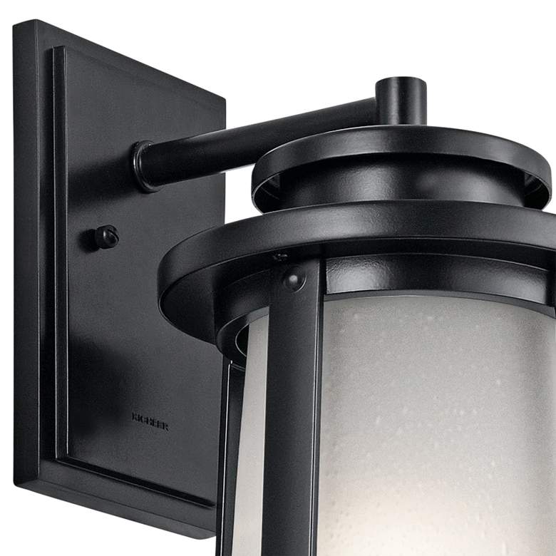 Image 2 Kichler Harbor Bay 15 3/4 inch High Black Outdoor Wall Light more views
