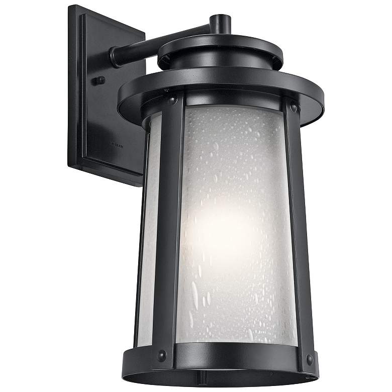 Image 2 Kichler Harbor Bay 18 1/2" High Black Outdoor Wall Light