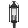 Thumbnail2 of Kichler Harbor Row 27 1/4"H Black 4-Light Outdoor Post Light more views