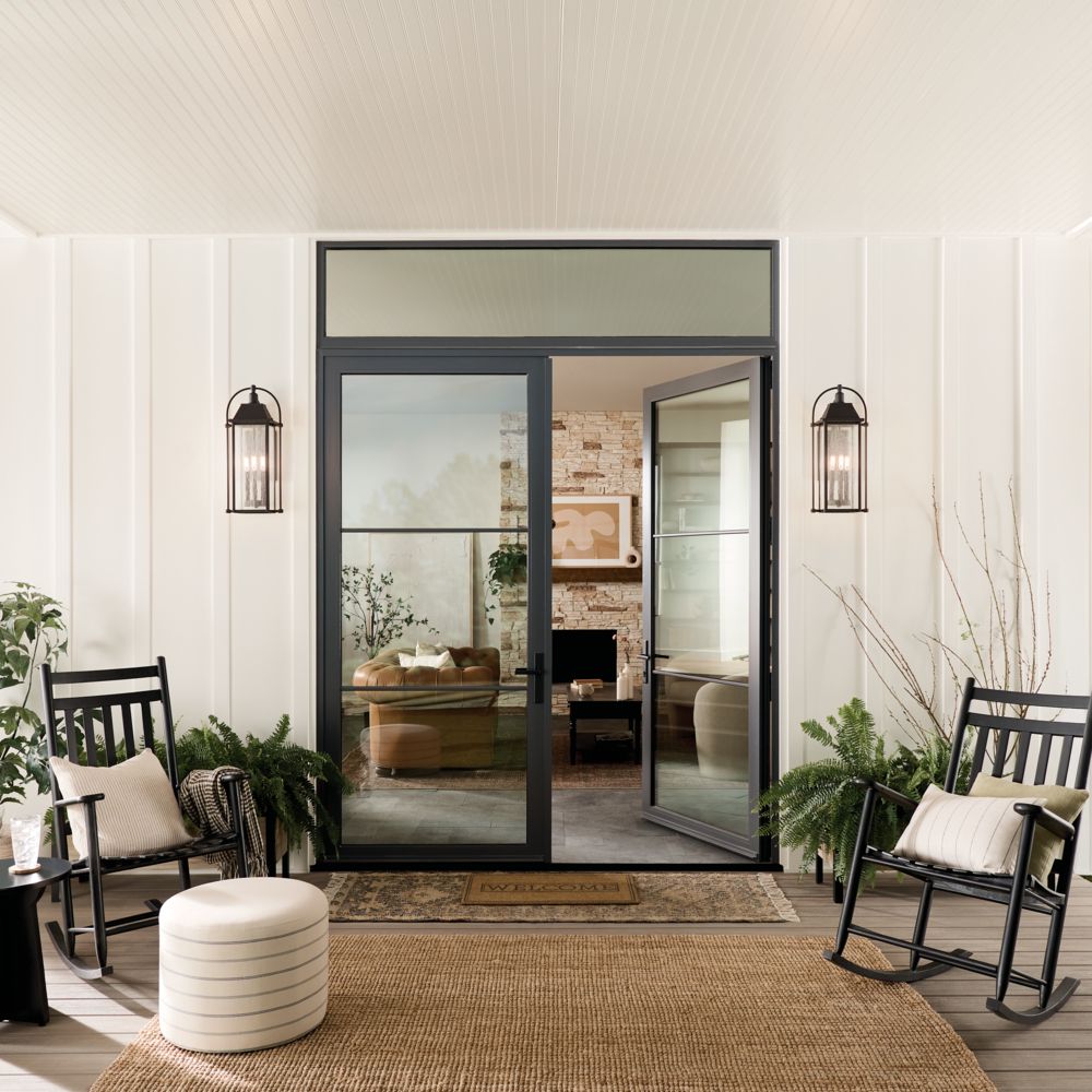 Image 6 Kichler Harbor Row 28 3/4" High Black Outdoor Wall Light more views