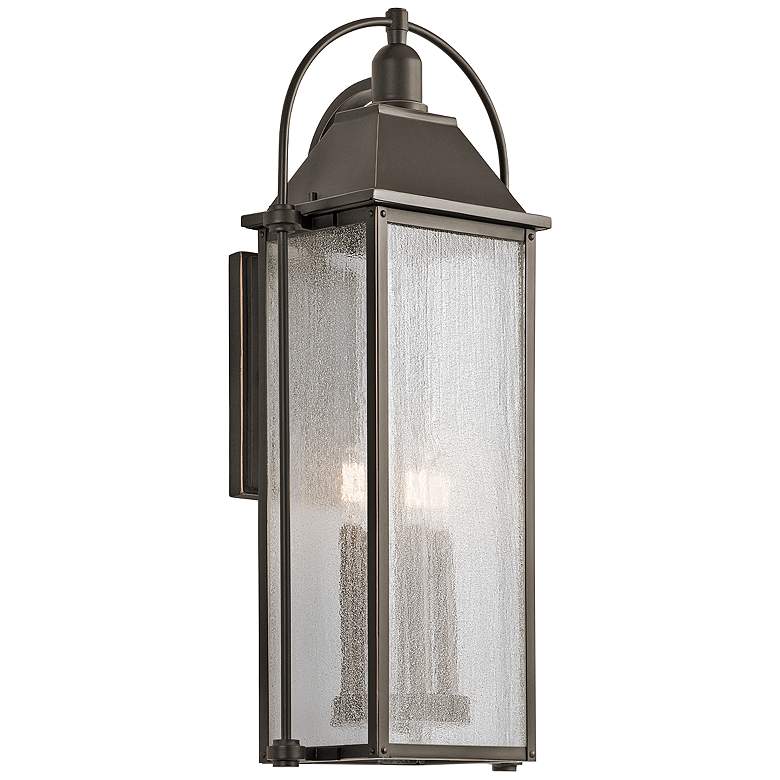 Image 2 Kichler Harbor Row 28 3/4" High Bronze Outdoor Wall Light