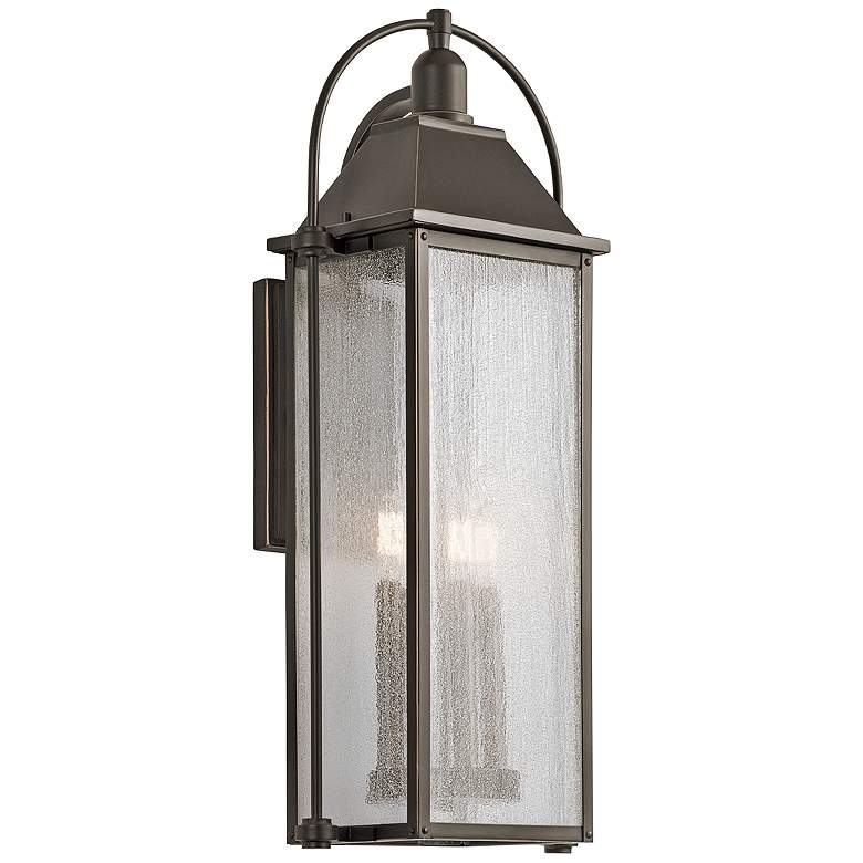 Image 2 Kichler Harbor Row 28 3/4 inch High Bronze Outdoor Wall Light