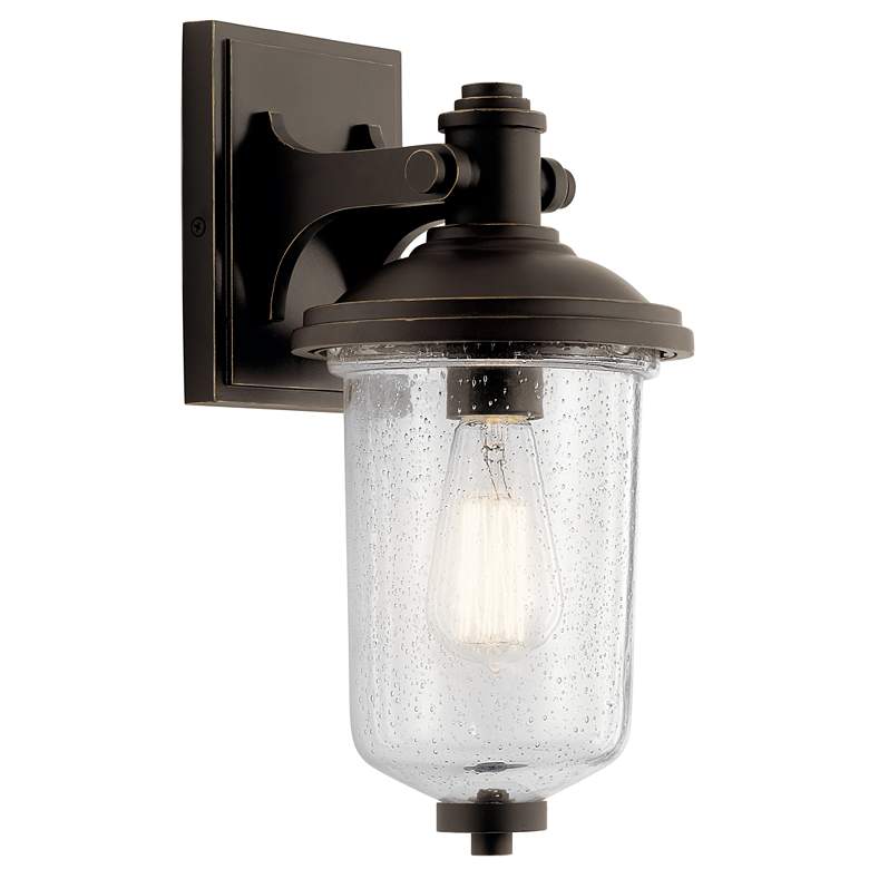 Image 4 Kichler Harmont 13 1/2" High Olde Bronze Outdoor Wall Light more views