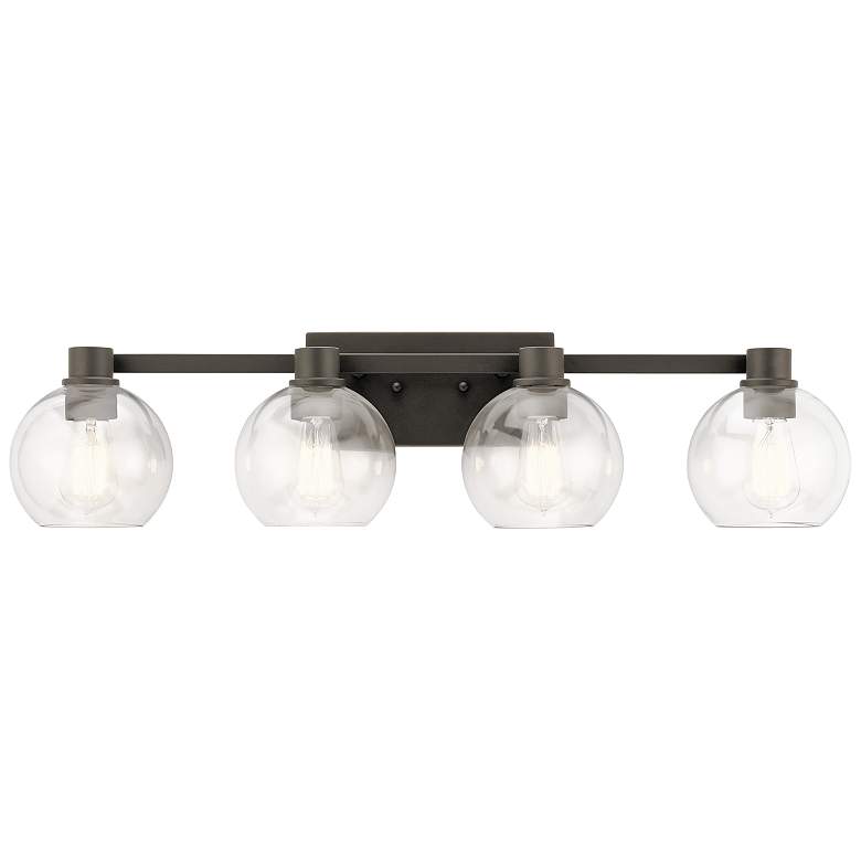 Image 2 Kichler Harmony 33 1/2" Wide Olde Bronze 4-Light Bath Light more views