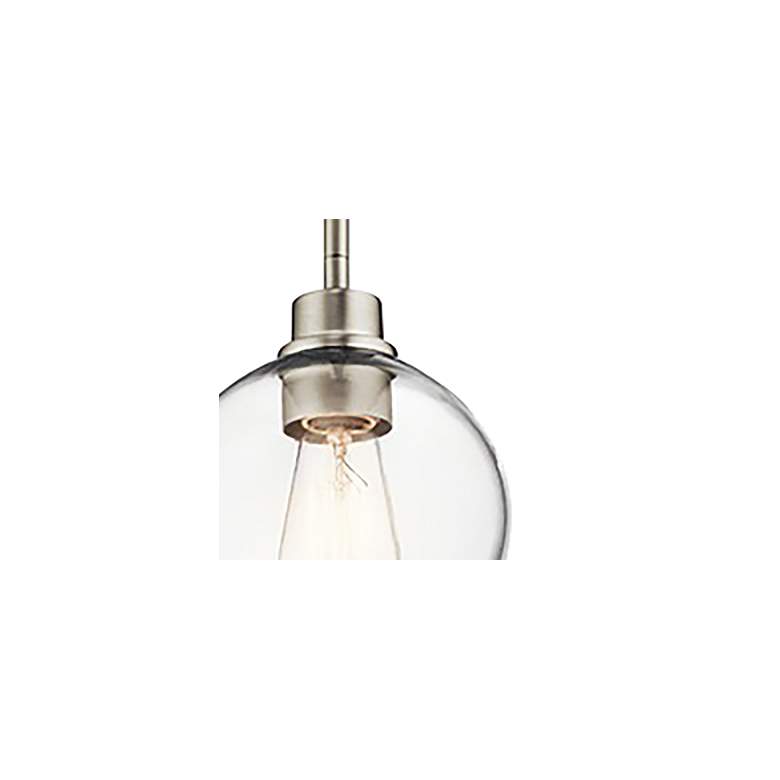 Image 3 Kichler Harmony 6 1/2" Wide Brushed Nickel Mini Pendant more views