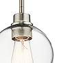 3_Kichler Harmony 6 1/2" Wide Brushed Nickel Mini Pendant more views