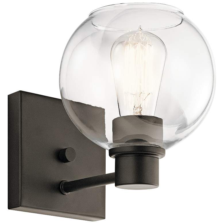 Image 2 Kichler Harmony 8" High Olde Bronze Wall Sconce