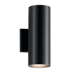 Kichler Harper 12" High Black Outdoor Wall Light