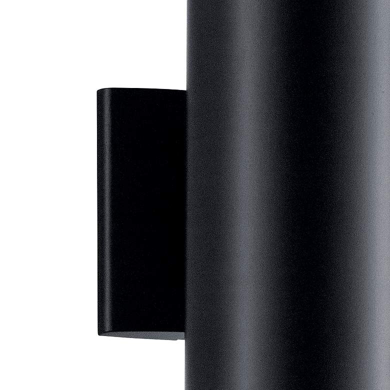 Image 5 Kichler Harper 12" High Black Outdoor Wall Light more views