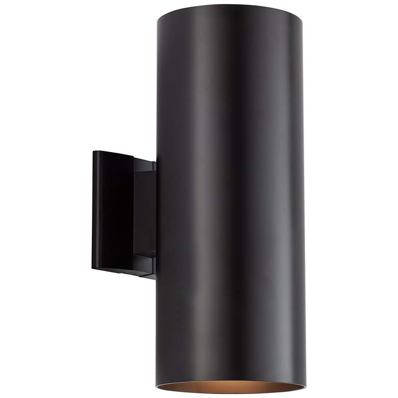 Image 2 Kichler Harper 15" High Black Outdoor Wall Light