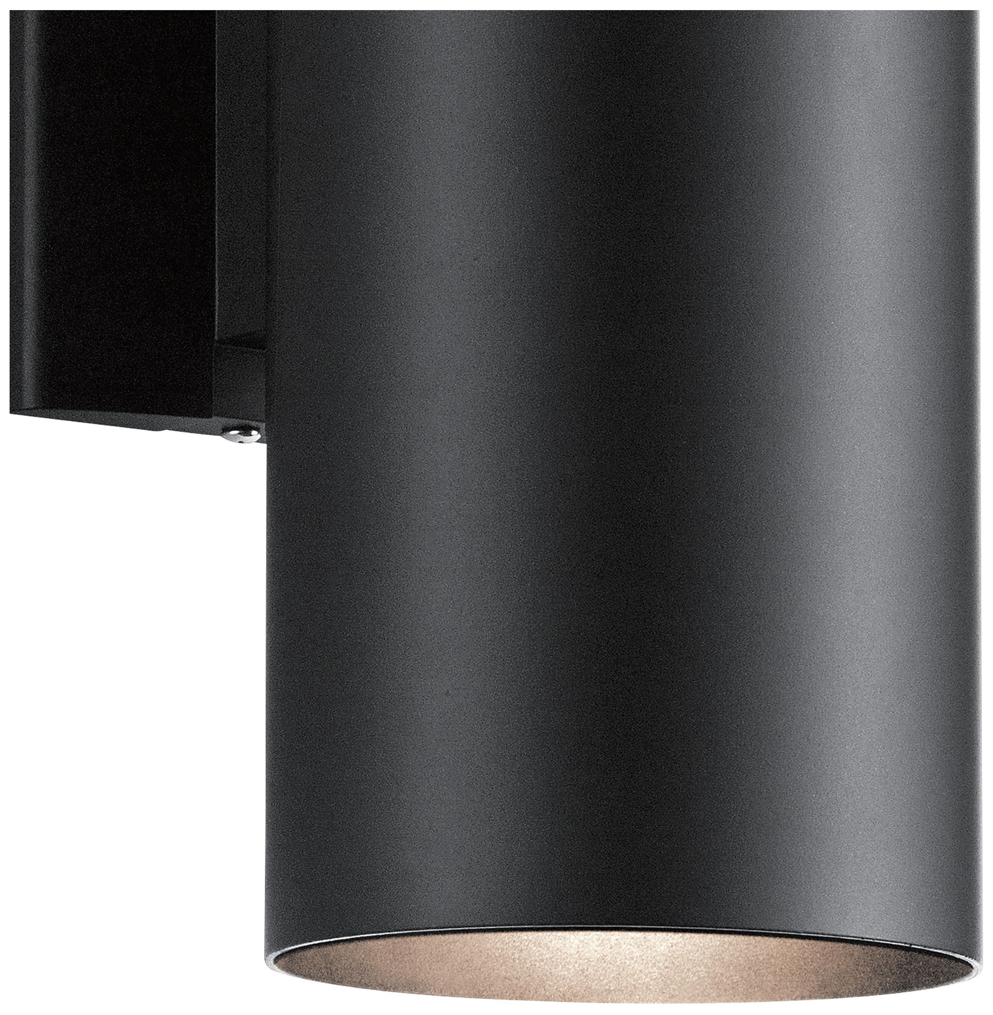 Kichler Harper 15" High Black Outdoor Wall Light