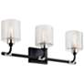 Thumbnail2 of Kichler Harvan 25" Wide Black 3-Light Vanity Bath Light