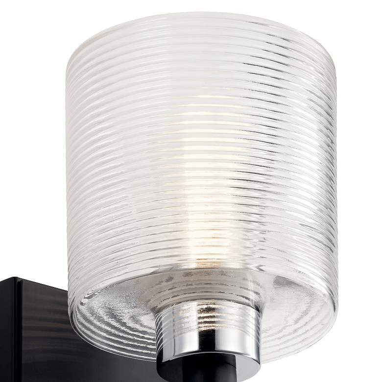 Image 2 Kichler Harvan Black Wall Sconce 1Lt more views