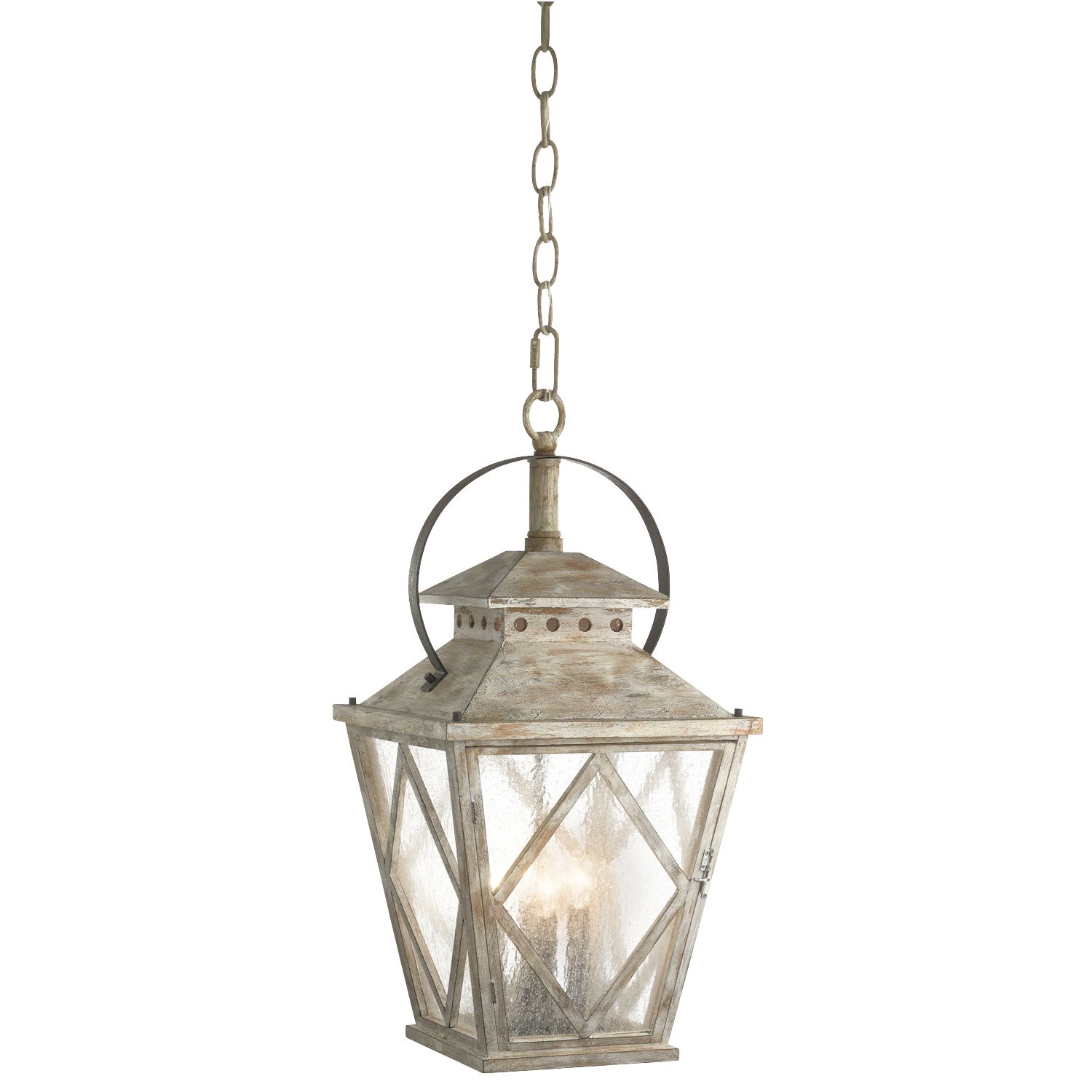 Kichler Hayman Bay 15" Wide Antique White Pendant