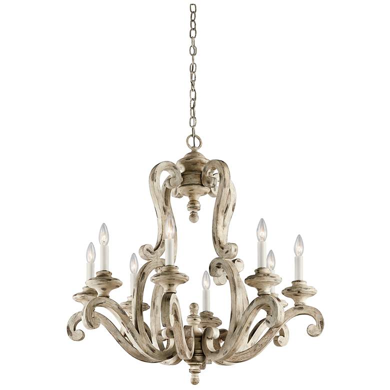 Image 2 Kichler Hayman Bay Chandelier 8 Light