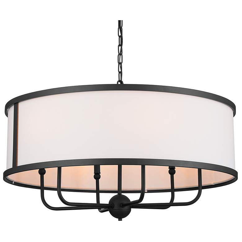 Image 2 Kichler Heddle Chandelier 6Lt