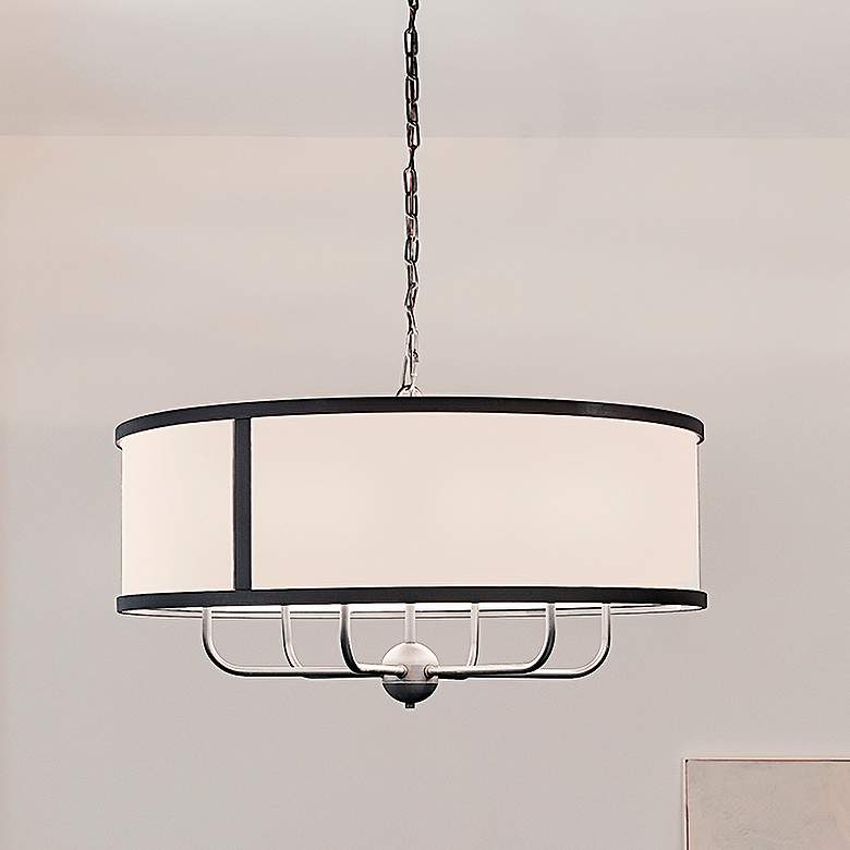 Image 1 Kichler Heddle Chandelier 6Lt