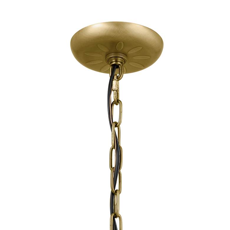 Image 5 Kichler Heddle Natural Brass more views