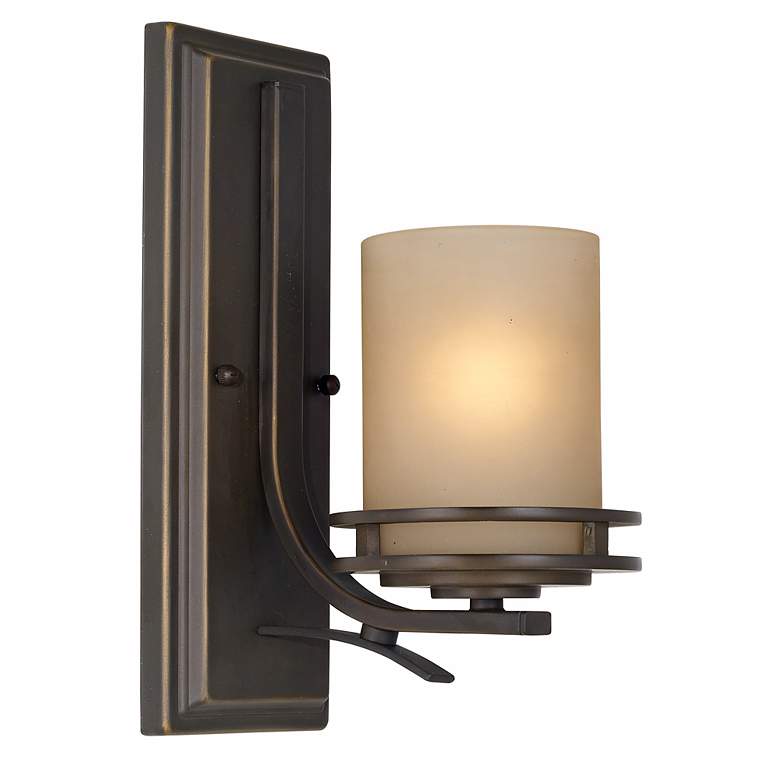 Image 7 Kichler Hendrik 12 inch High Rustic Industrial Bronze Wall Sconce more views