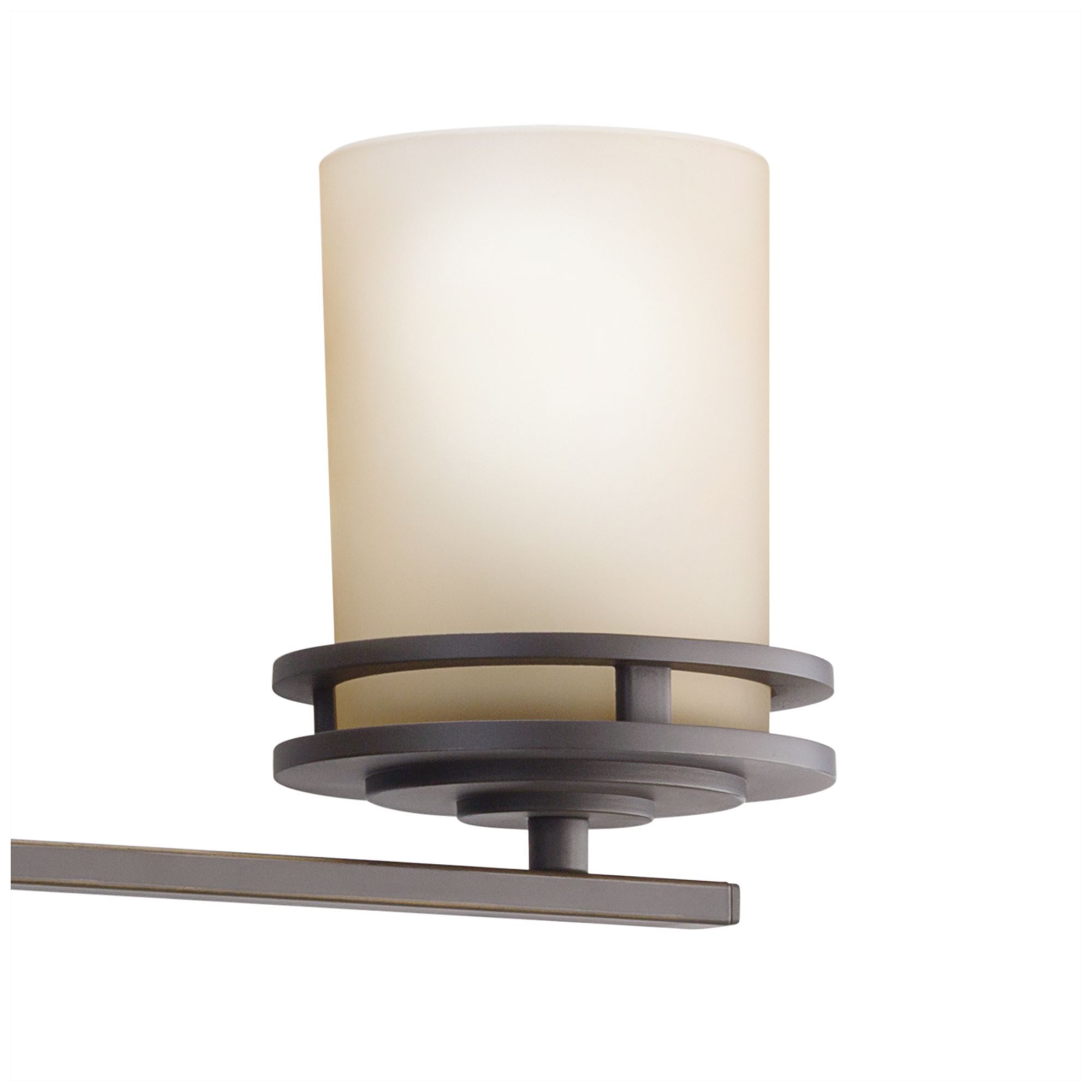 Kichler Hendrik 24" Wide 3-Light Bronze Bathroom Light Fixture in scene