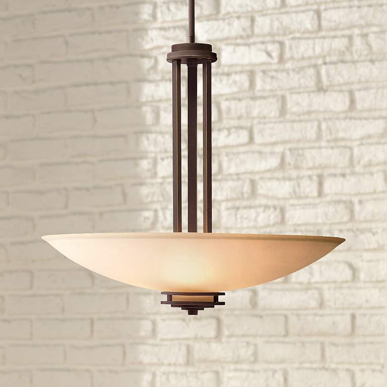 Image 1 Kichler Hendrik 24" Wide Pendant Bronze Chandelier by Kichler
