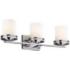 Kichler Hendrik 24" Wide Satin Opal Glass Bathroom Light
