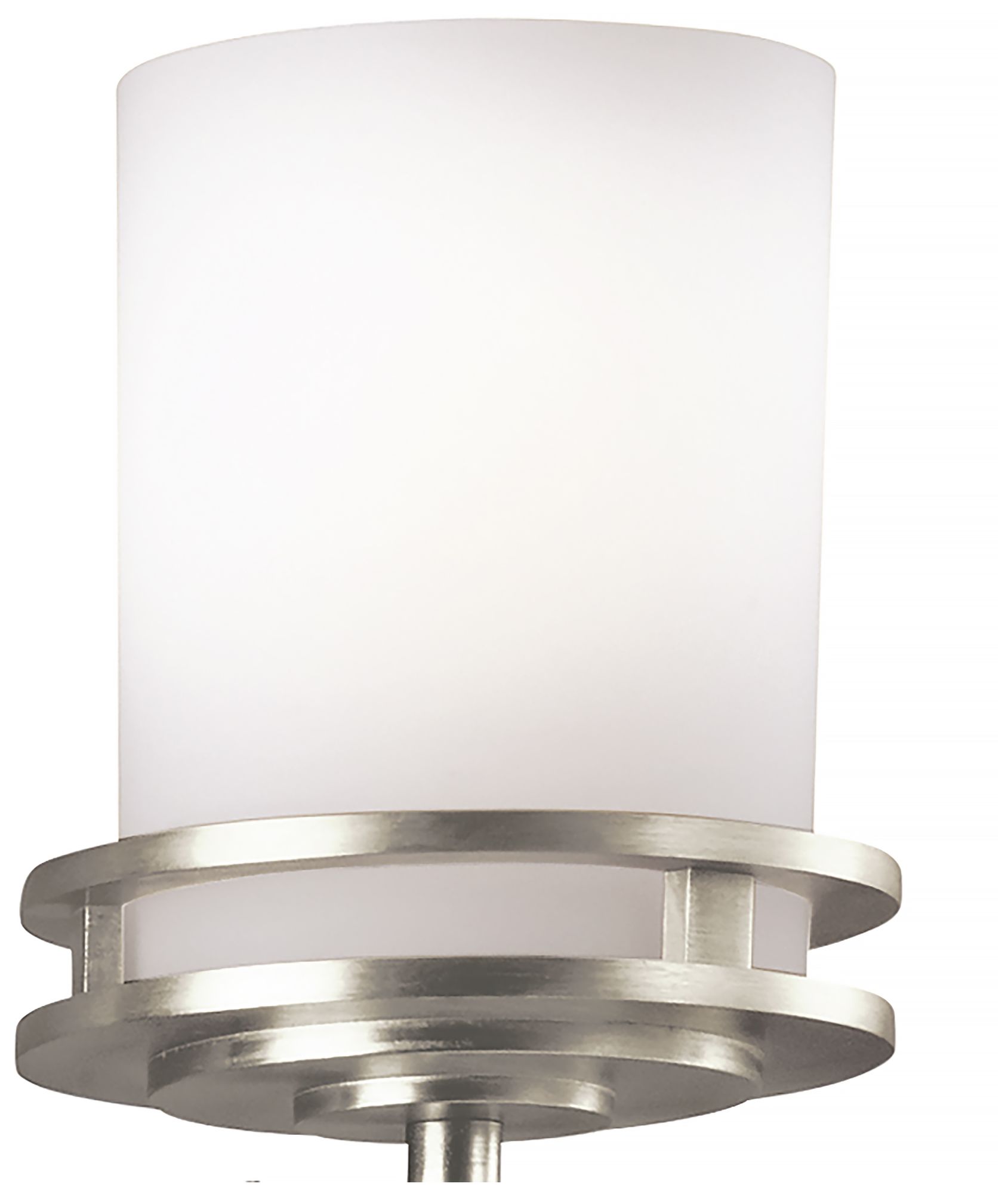 Kichler Hendrik 34" Wide 4-Light Nickel Bathroom Light Fixture