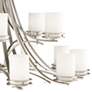 Kichler Hendrik 42 1/4" Wide Brushed Nickel 2-Tier 15-Light Chandelier