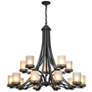 3_Kichler Hendrik 42 1/4" Wide Olde Bronze 15-Light Chandelier