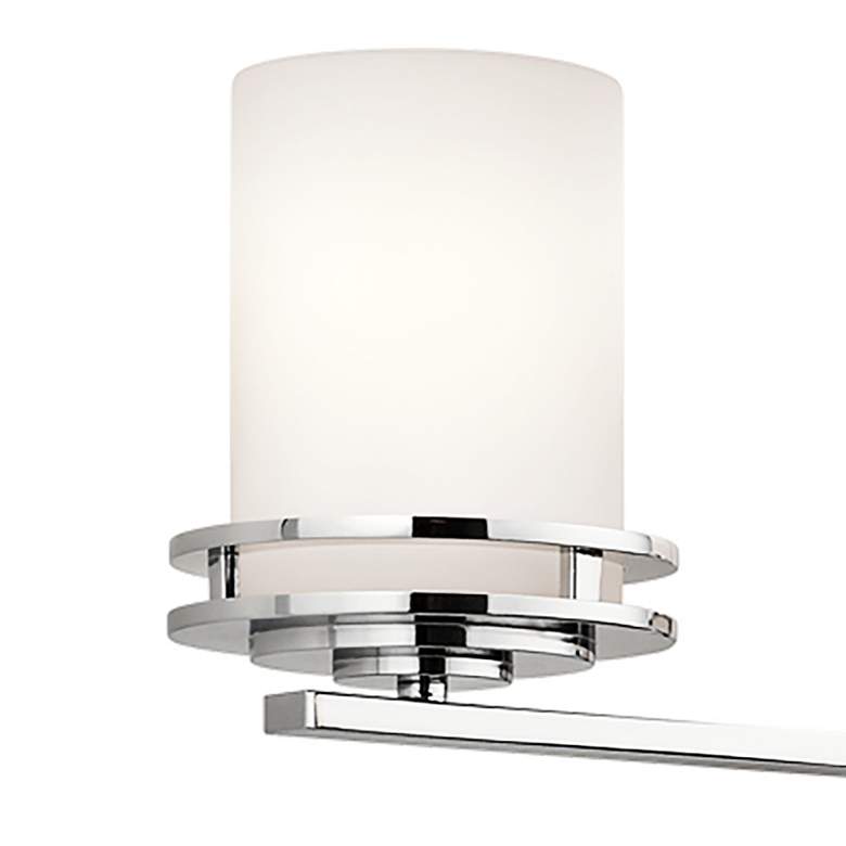 Image 4 Kichler Hendrik 43" Wide Polished Chrome Bath Light more views